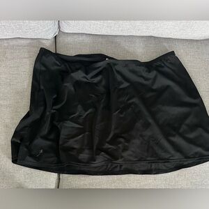 Lane Bryant Black Swim Skirt